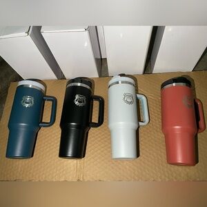 Insulated Travel Mug with Bulldog Logo 40oz.